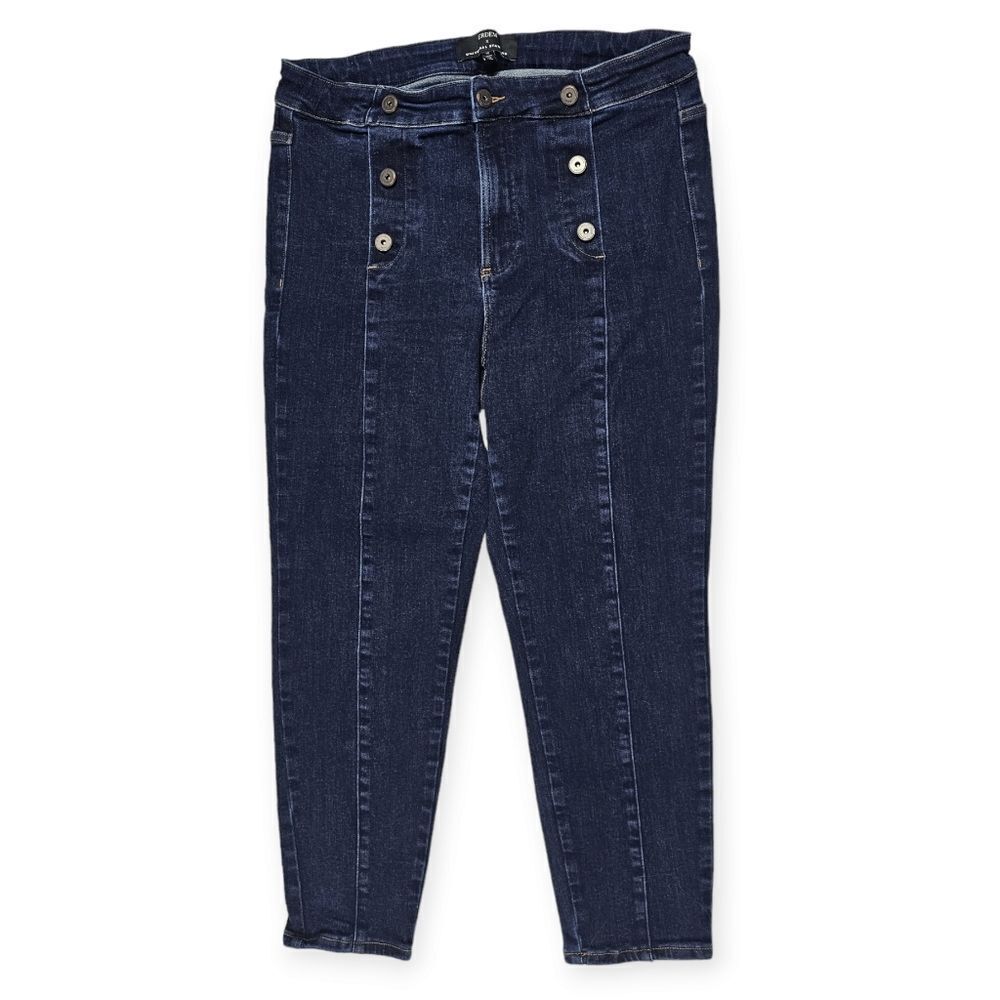 Erdem X Universal Standard High Rise Cropped Ankle Jeans‎ Women's Size 16